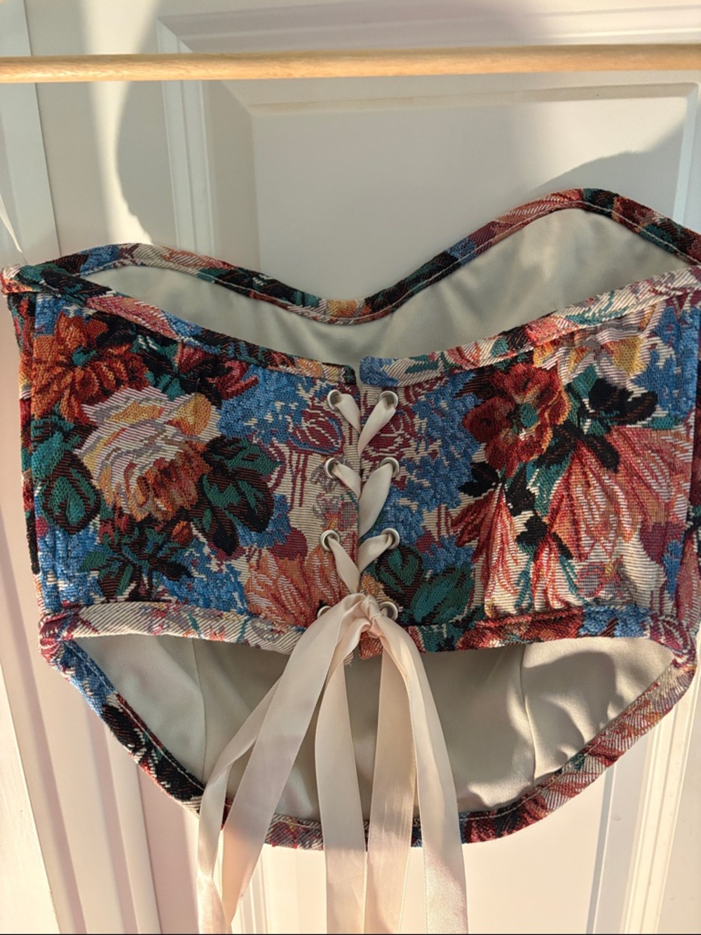 American Threads Floral Tapestry Corset - Multicolor - Picture 8 of 10